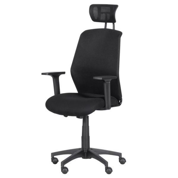 Президентски офис стол Carmen 7535 - черен