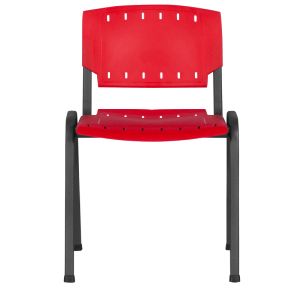 Посетителски стол Prizma - червен