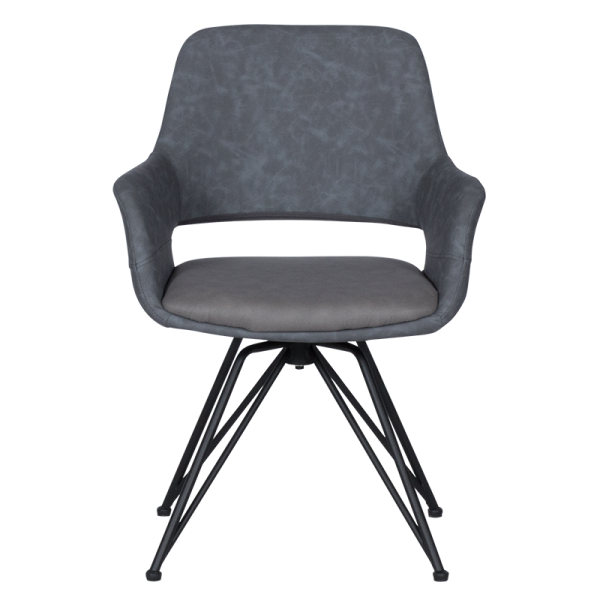 Трапезен стол TOTNES -1 - сив SF 2