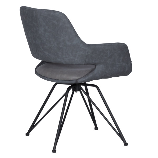 Трапезен стол TOTNES -1 - сив SF 2