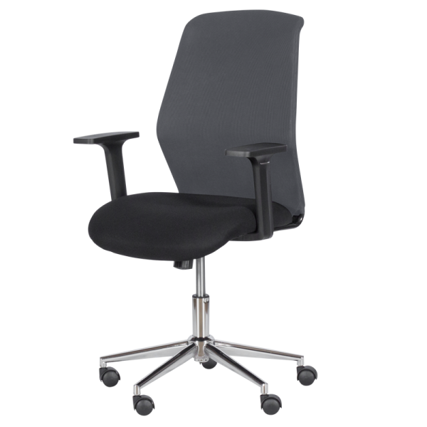 Работен офис стол Carmen 7047-1 - сив-черен