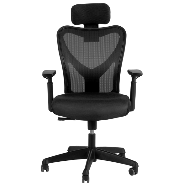 Президентски офис стол Carmen 7534 - черен