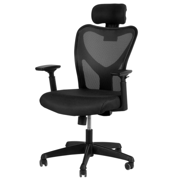 Президентски офис стол Carmen 7534 - черен