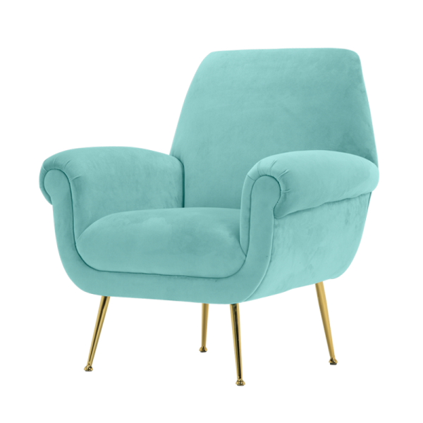 Кресло HILDA - аквамарин V