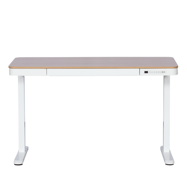 Ергономично регулируемо бюро Carmen CR-118 E - бук-бял