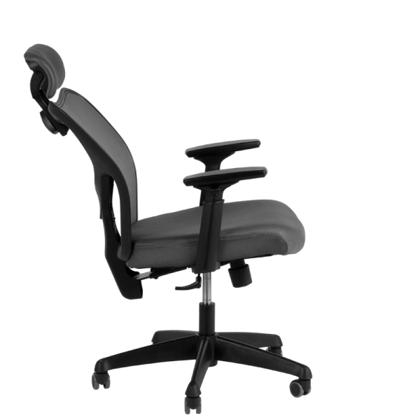 Президентски офис стол Carmen 7534  - сив