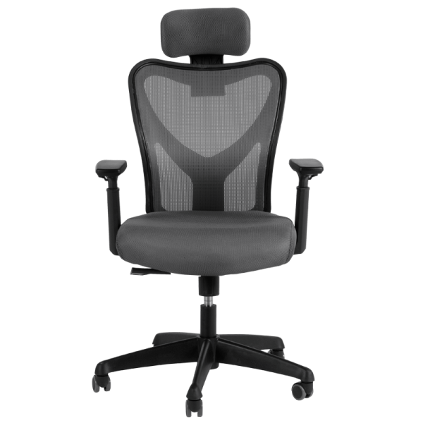 Президентски офис стол Carmen 7534  - сив