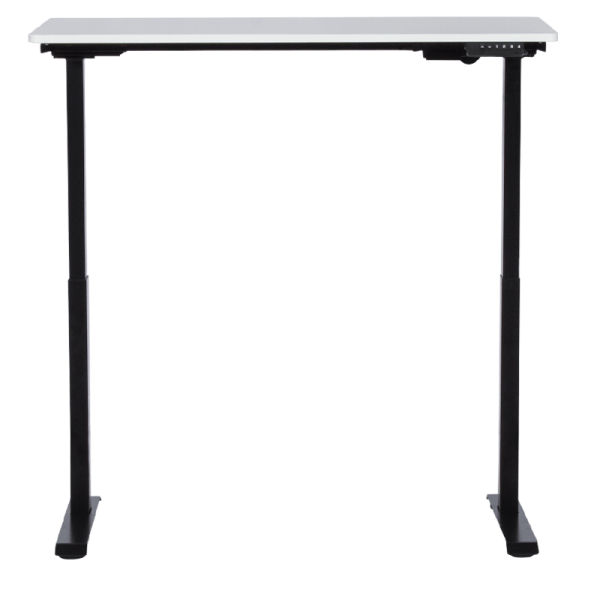 Ергономично бюро с регулиране на височината Carmen CR-119 - бял-черен