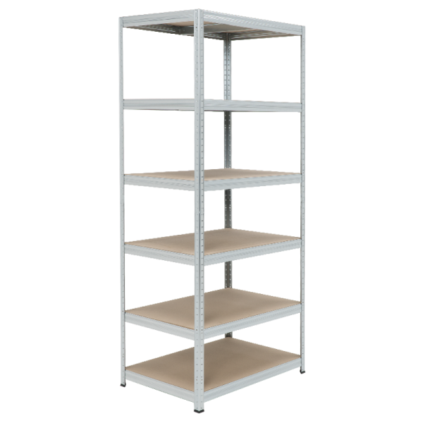 Метален стелаж STAR 213x90x60 см, до 250 кг на рафт - цинк