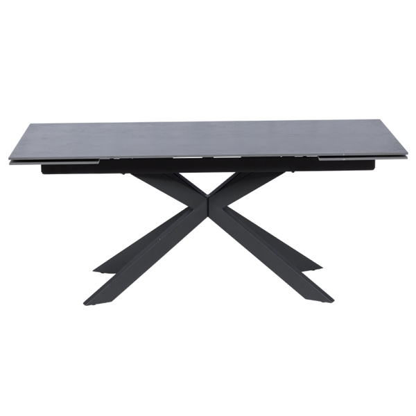 Разтегателна трапезна маса ELK - черна