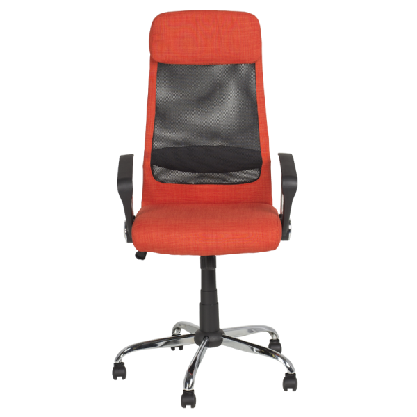 Президентски офис стол Carmen 6183 - оранжев