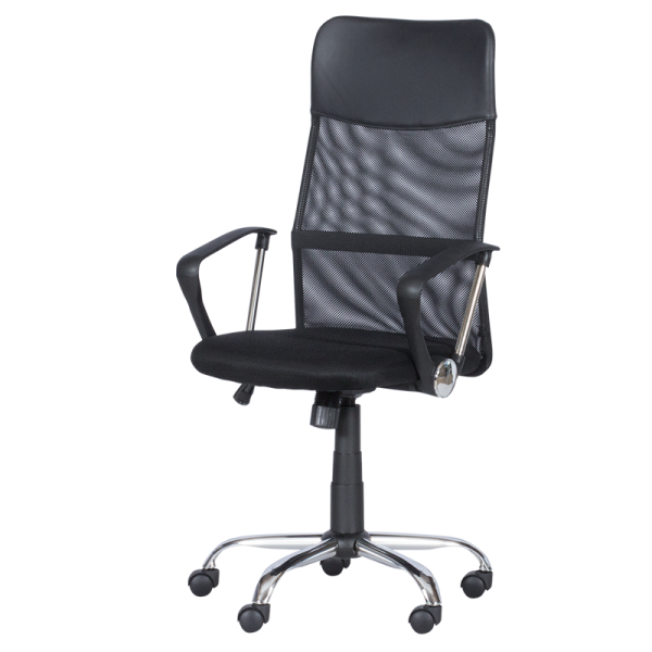 Президентски офис стол Carmen 6083-2 - черен