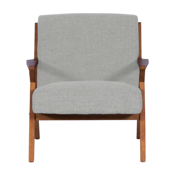 Кресло MAURO - орех - сив