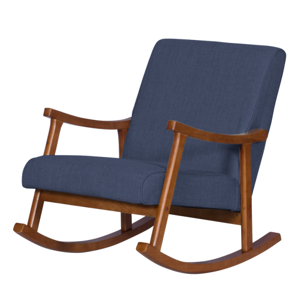 Люлеещ стол PEDRO - орех - син