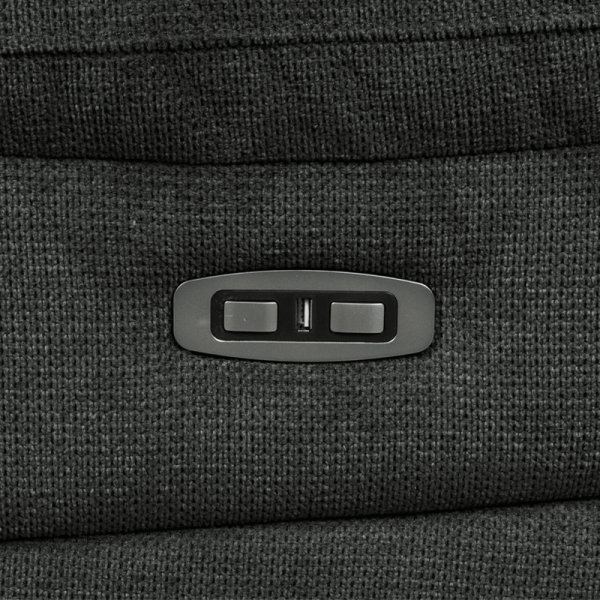 Диван - тройка с електрически релакс механизъм SELENA LUX - тъмносив 457