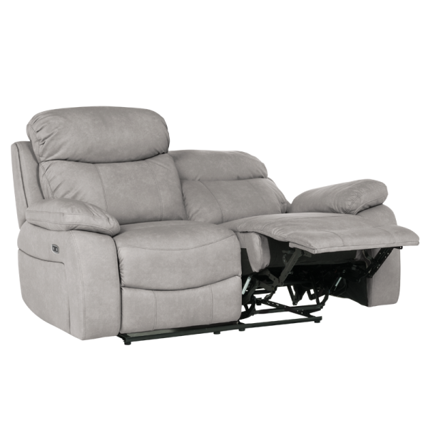 Диван - двойка с електрически релакс механизъм SELENA LUX - бежов 105