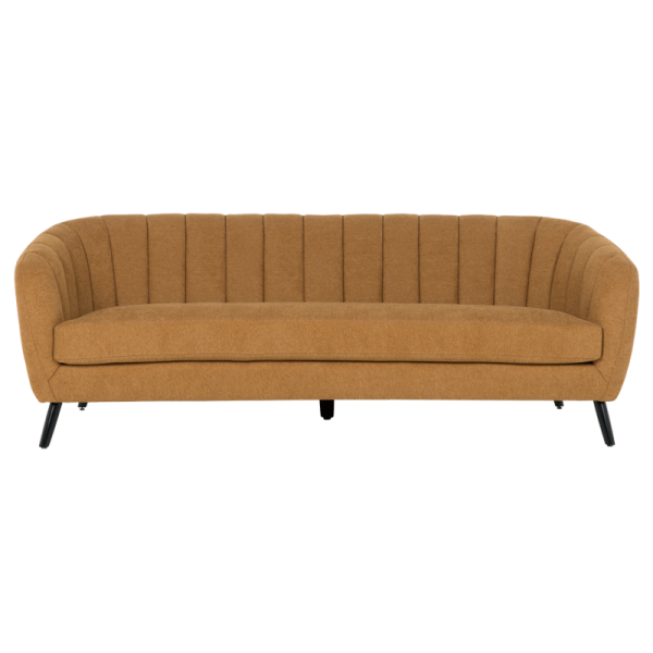 Триместно канапе GRETA - оранжев PO