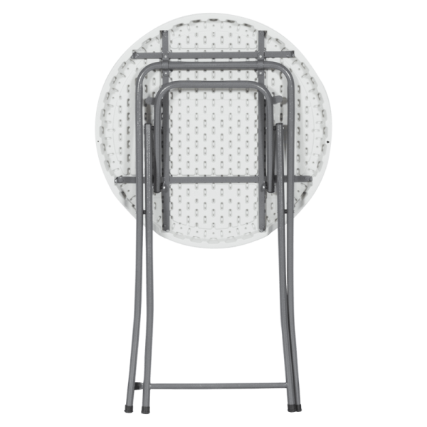 Сгъваемa кетъринг бар маса Carmen 9938 - бяла