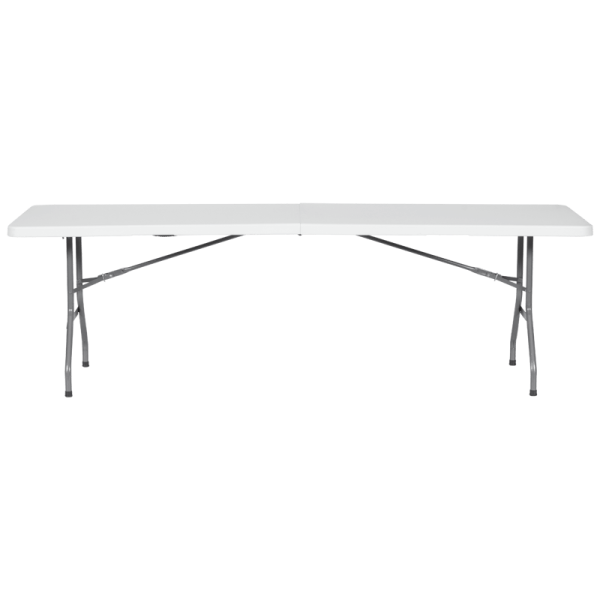 Сгъваемa кетъринг маса Carmen 9942 - бяла