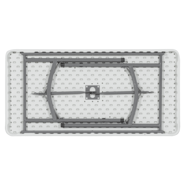 Сгъваемa кетъринг маса Carmen 9943 - бяла