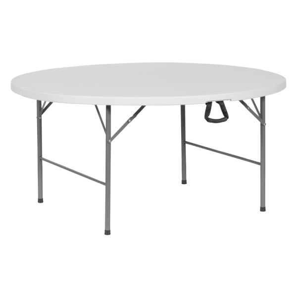Сгъваемa кетъринг маса Carmen 9946 - бяла