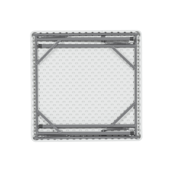 Сгъваемa кетъринг маса Carmen 9947 - бяла