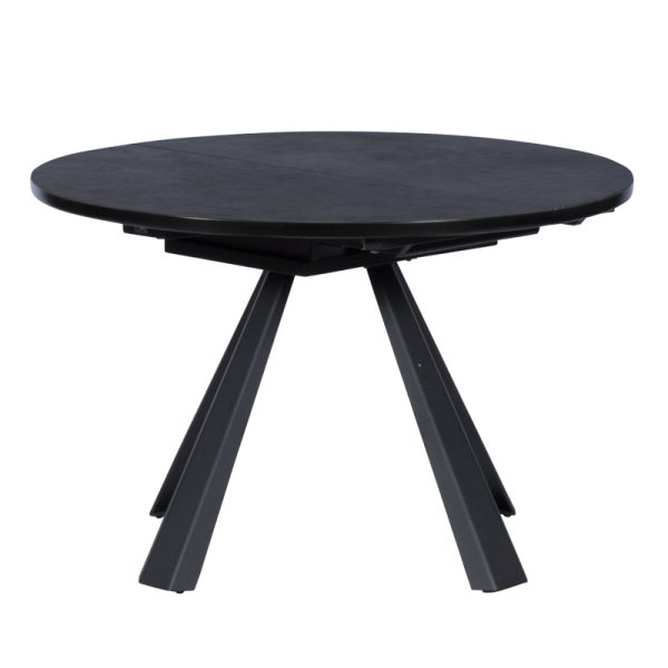 Разтегателна трапезна маса DOMINIK - черна