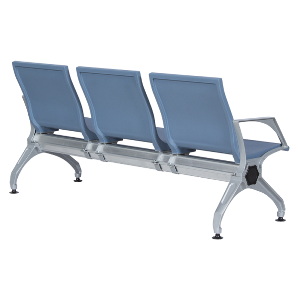 Посетителска пейка с 3 места Carmen CR-1034-4 - синя
