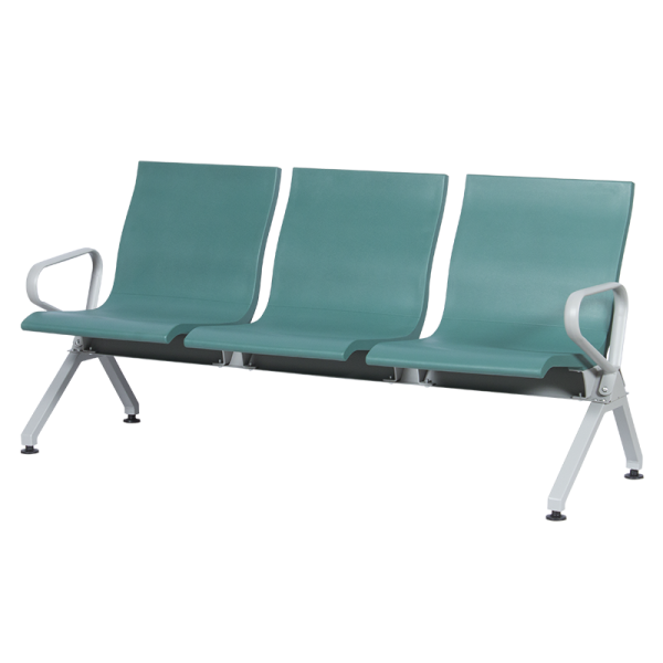 Посетителска пейка с 3 места Carmen CR-1037-3 - зелена