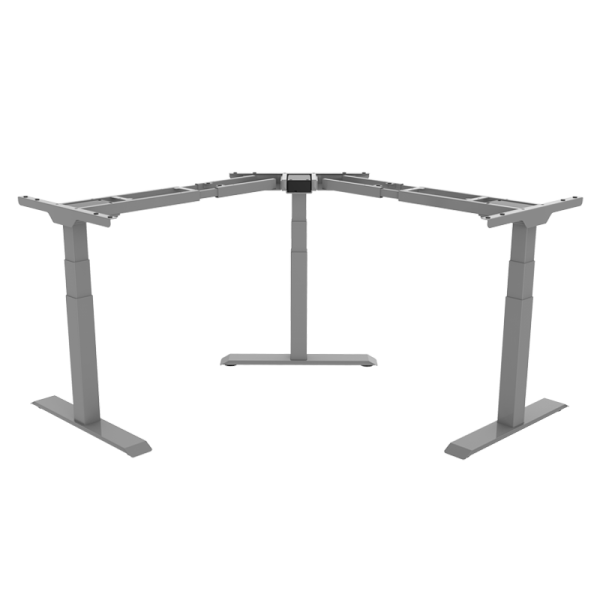 Повдигаща рамка за регулируемо ъглово бюро Carmen CR-223 C - сива