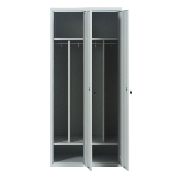 Метален шкаф Carmen CR-1292 K - сив