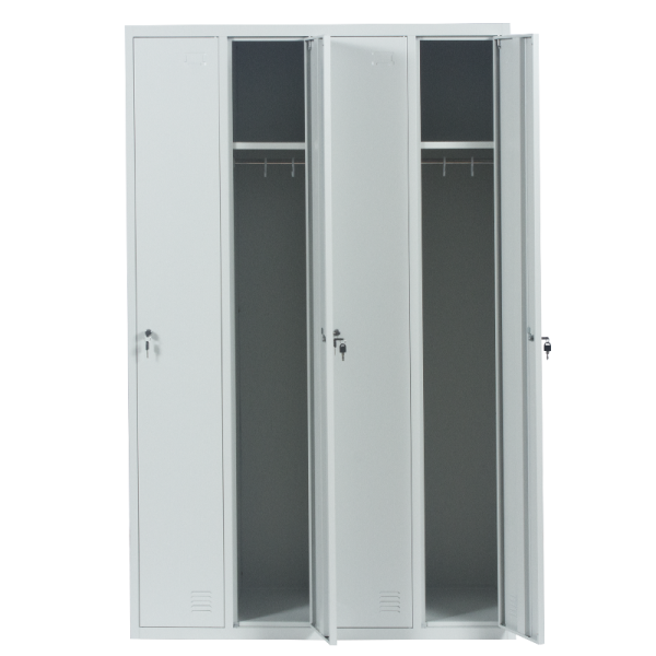 Метален шкаф Carmen CR-1293 K - сив