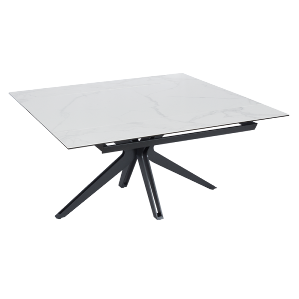 Разтегателна трапезна маса PAPYRUS - бяла
