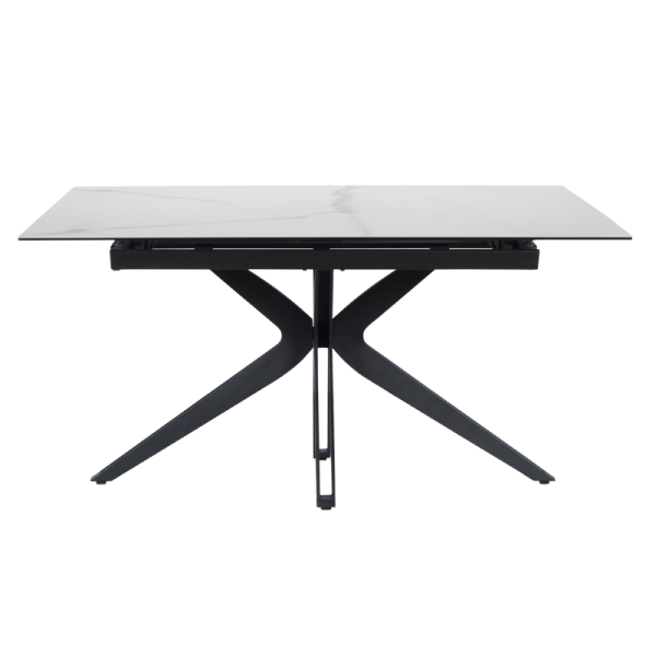 Разтегателна трапезна маса PAPYRUS - бяла