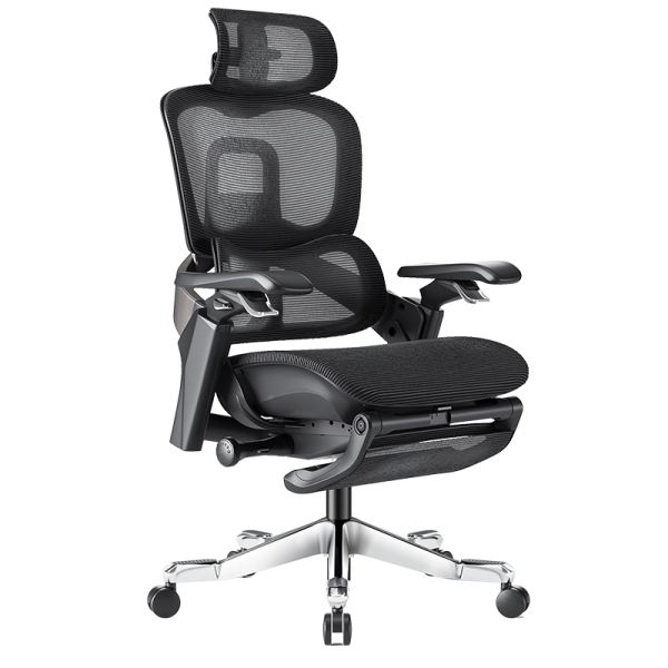 Ергономичен стол DOLE - черен