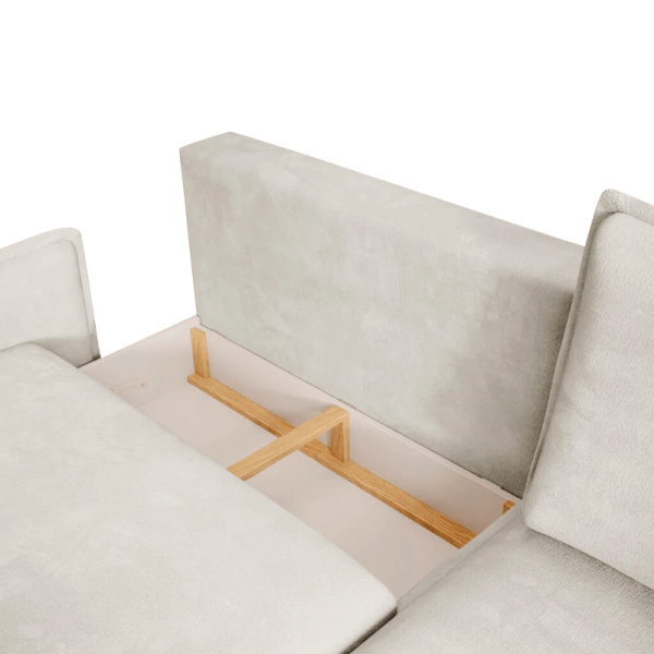 Ъглов разтегателен диван GLOSSY