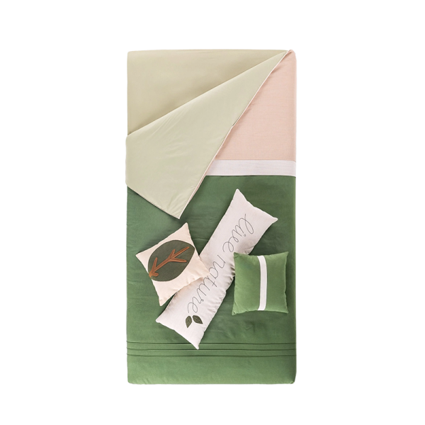 Комплект детско шалте и декоративни възглавници NATURA