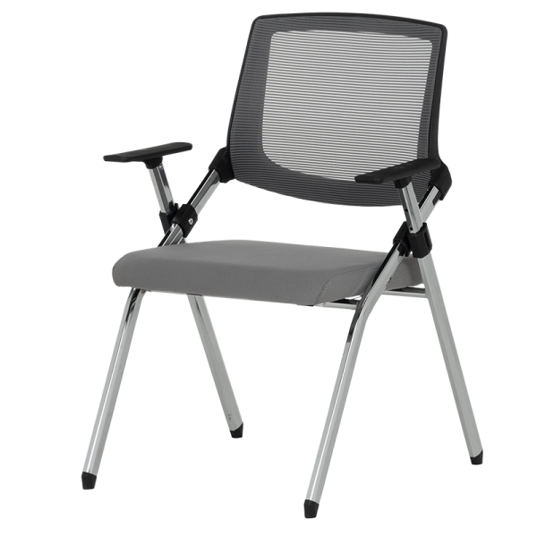 Посетителски стол Carmen 1704 - сив