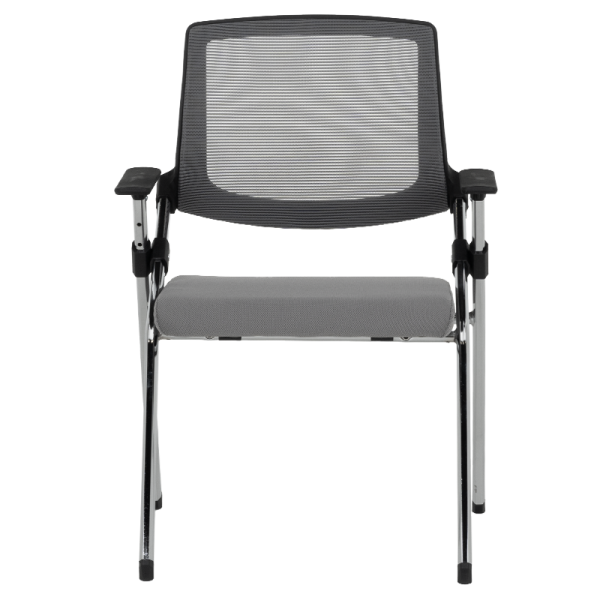 Посетителски стол Carmen 1704 - сив