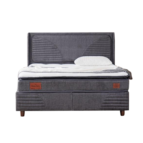 Тапицирана спалня с матрак STRESS ZERO 160 x 200 - антрацит 14