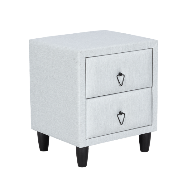 Нощно шкафче за спалня GRASSE - сив 102