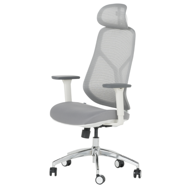Ергономичен стол Carmen 7901 W - сив