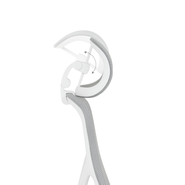 Ергономичен стол Carmen 7901 W - сив