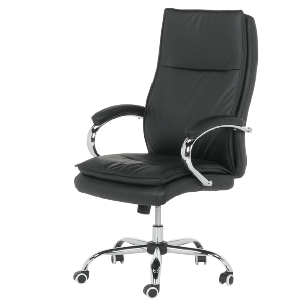 Президентски офис стол Carmen 6519 - черен