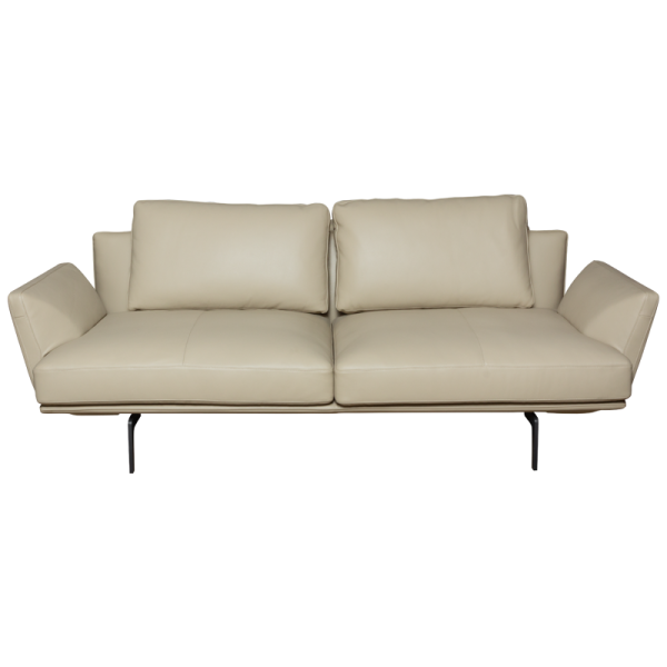 Кожен диван - тройка GRAM LUX - бежов