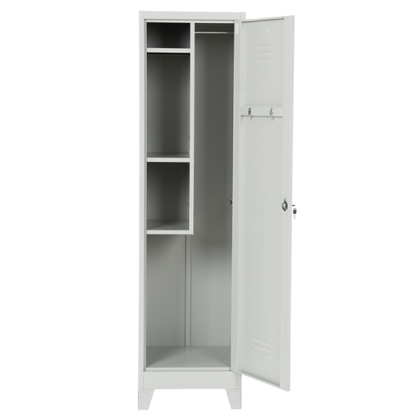 Санитарен метален шкаф Carmen CR-1284 E J - сив