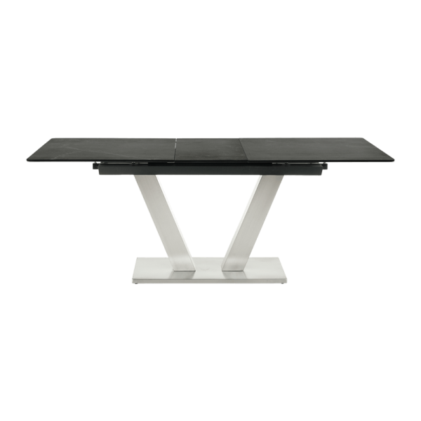 Разтегателна трапезна маса DUKLA - черна