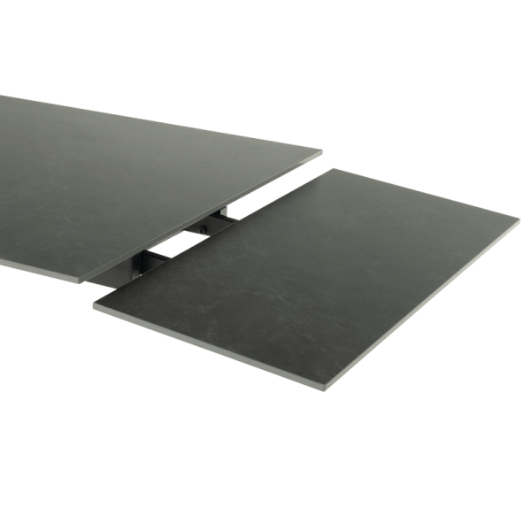 Разтегателна трапезна маса JURATA - черна