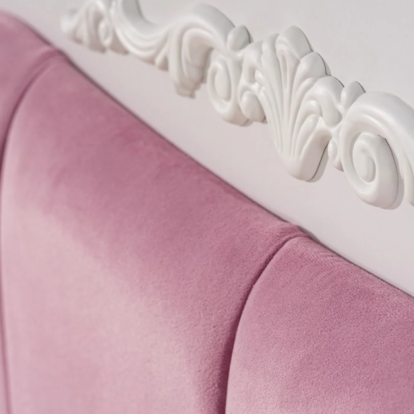 Детско легло NIL 100 x 200 - бялo/сиво