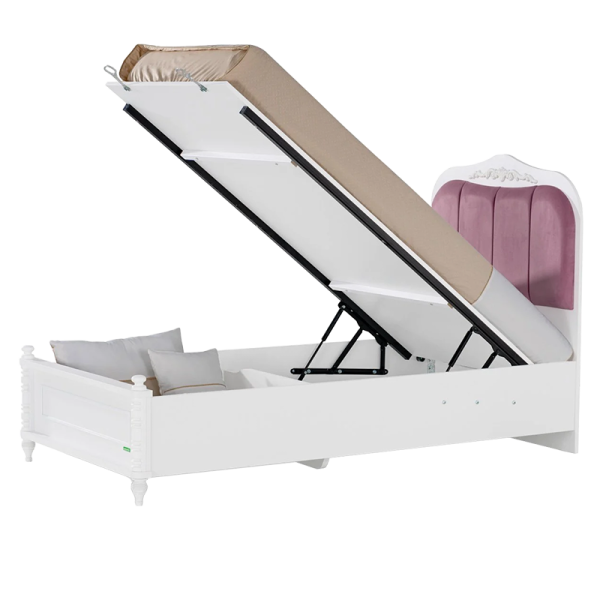 Детско легло с ракла NIL 120 x 200 - бяло